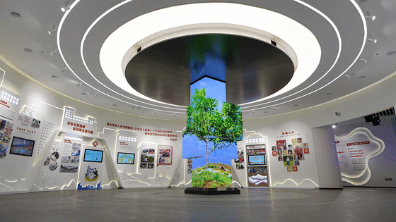 幸福主题展馆设计-渭南富平幸福之路展示馆