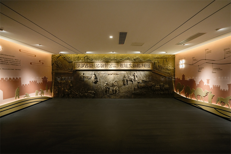 遗址文物展馆设计施工丨新疆达勒特古城遗址文物陈列馆